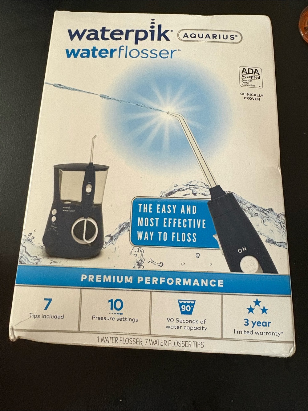 Waterpik Aquarius Waterflosser - Black